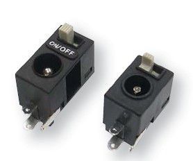 小型充電器有翹板開關(guān)的直流電源插座