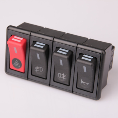 【【廠家直銷】慈溪專業(yè)生產汽車組合開關、 汽車翹板開關 暖風開關】價格,廠家,圖片,電工開關,慈溪市騰輝汽車零部件-