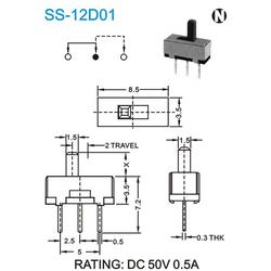 東莞撥動開關(guān)廠 撥動開關(guān) 睿奧電子